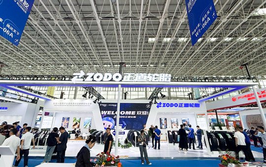 2025年全球展会第4站,正道轮胎成功亮相第十五届中国(广饶)国际橡胶轮胎暨汽车配件展览会